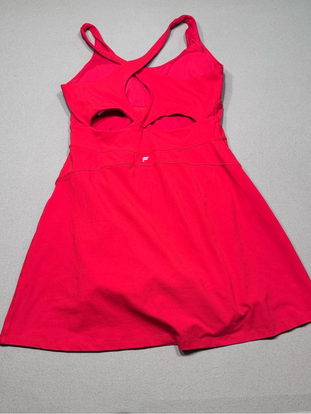 Fabletics Red Define Performance Dress Ultra Mini - Picture 4 of 9
